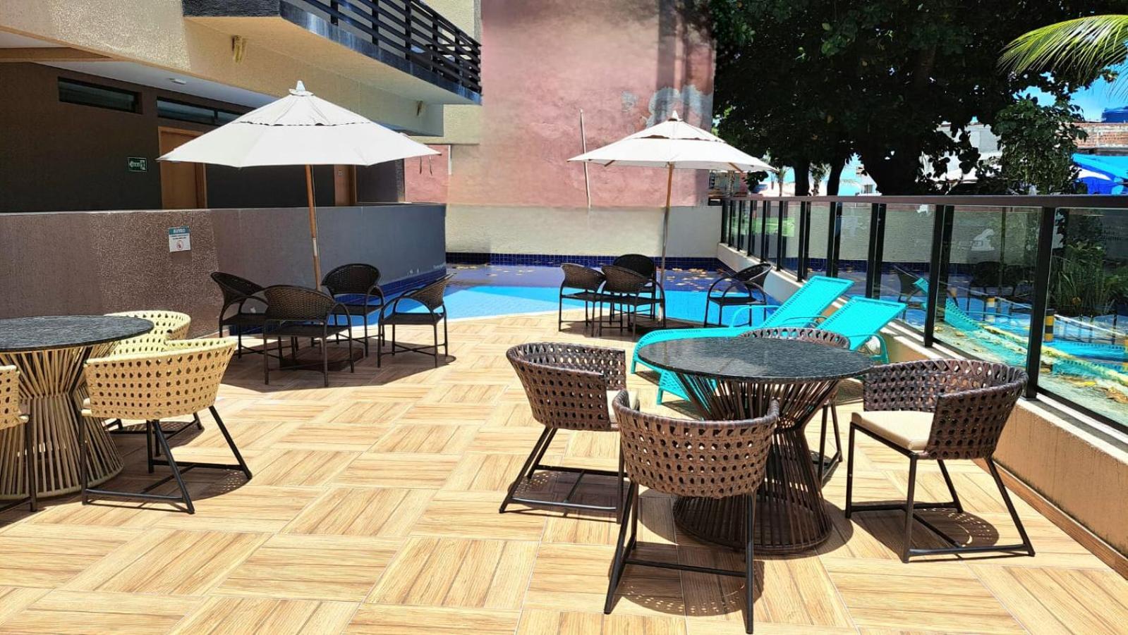 Lindo Flat No Residencial Maraca Beach Pôrto das Galinhas المظهر الخارجي الصورة